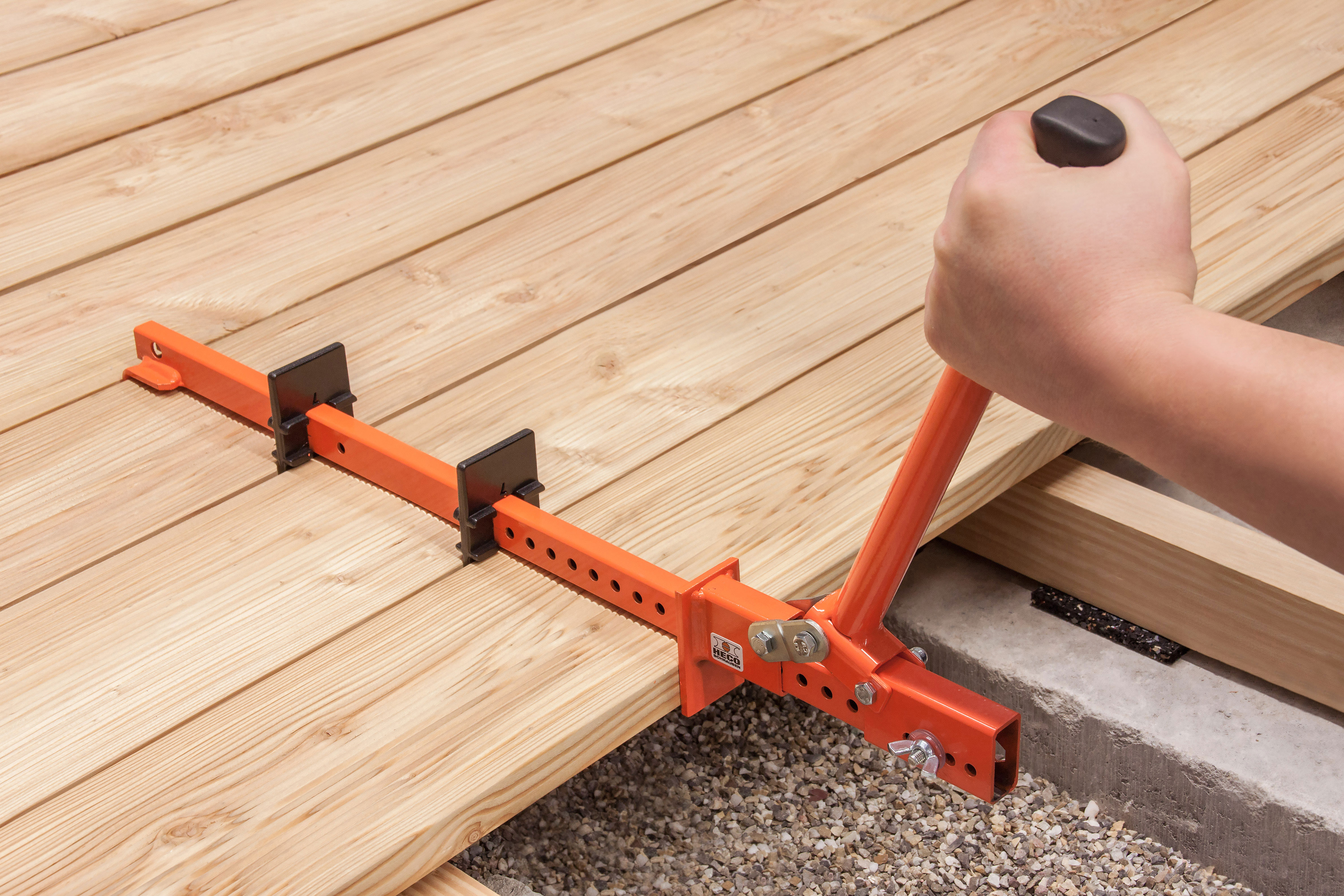 HECO-Decking board clamp